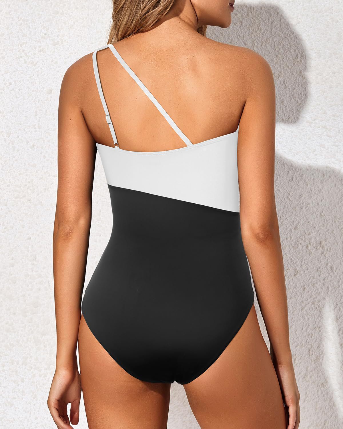 TRÓPICO - TRAJE DE BAÑO DE UNA PIEZA CON UN SOLO HOMBRO PARA MUJER