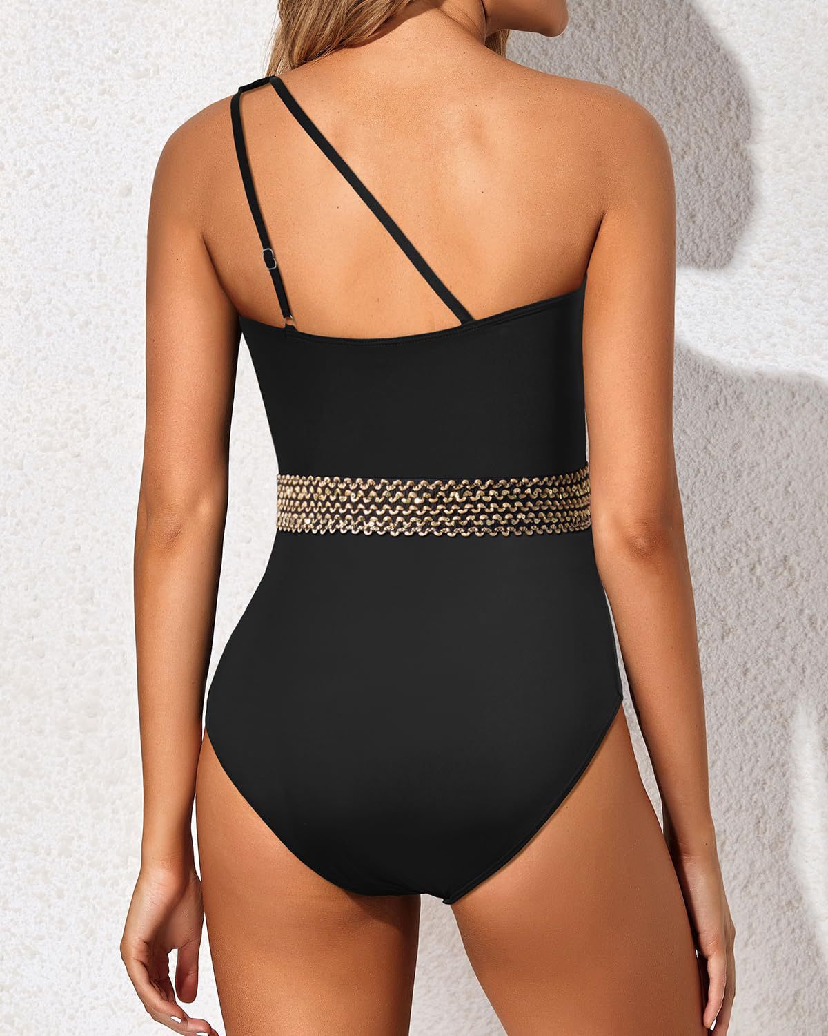 TRÓPICO - TRAJE DE BAÑO DE UNA PIEZA CON UN SOLO HOMBRO PARA MUJER