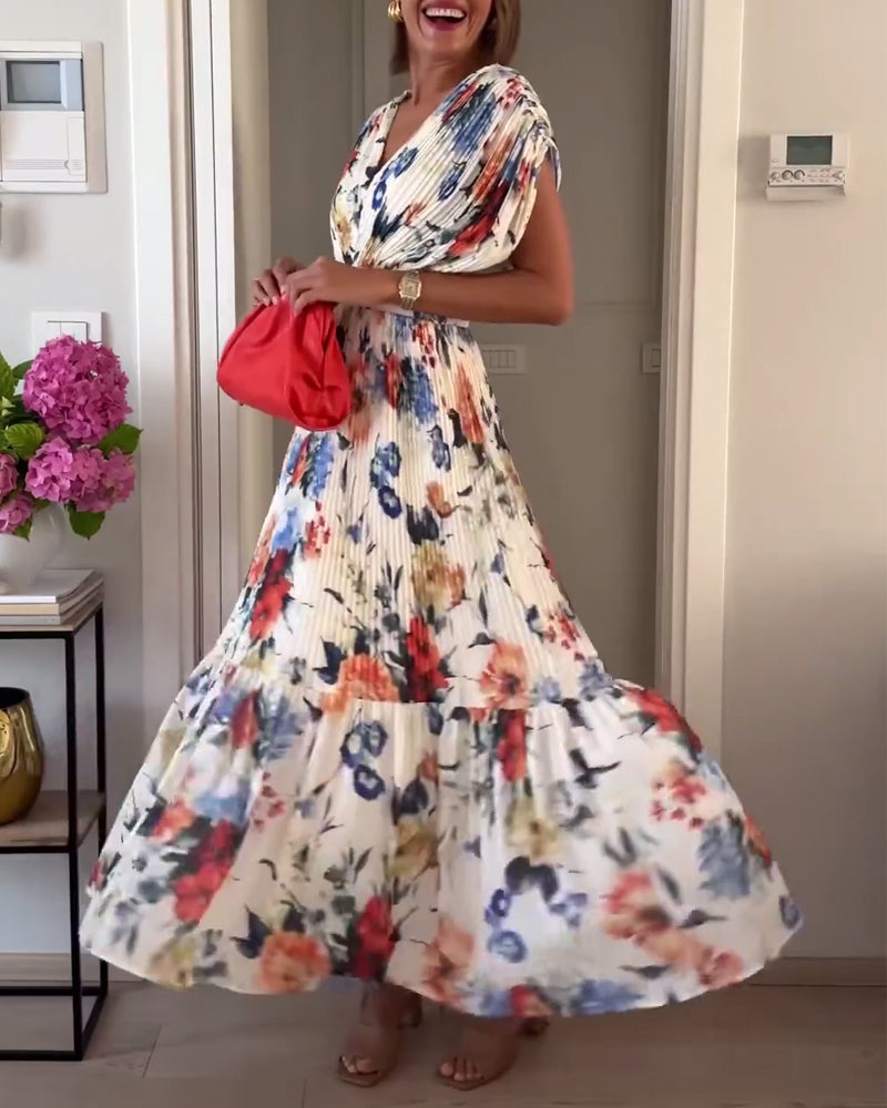 FLORELLE | ELEGANTE VESTIDO FLORAL