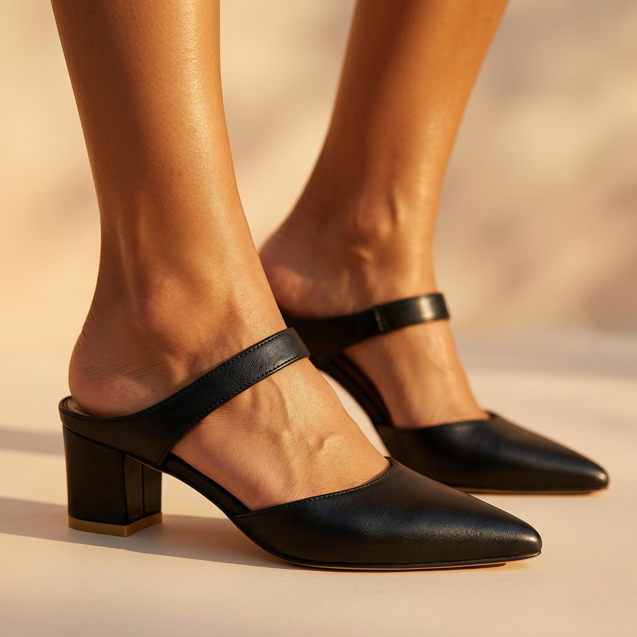 VALORA | ZAPATOS DE TACÓN DESTALONADO