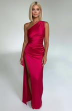 GRACE | VESTIDO MAXI SATINADO