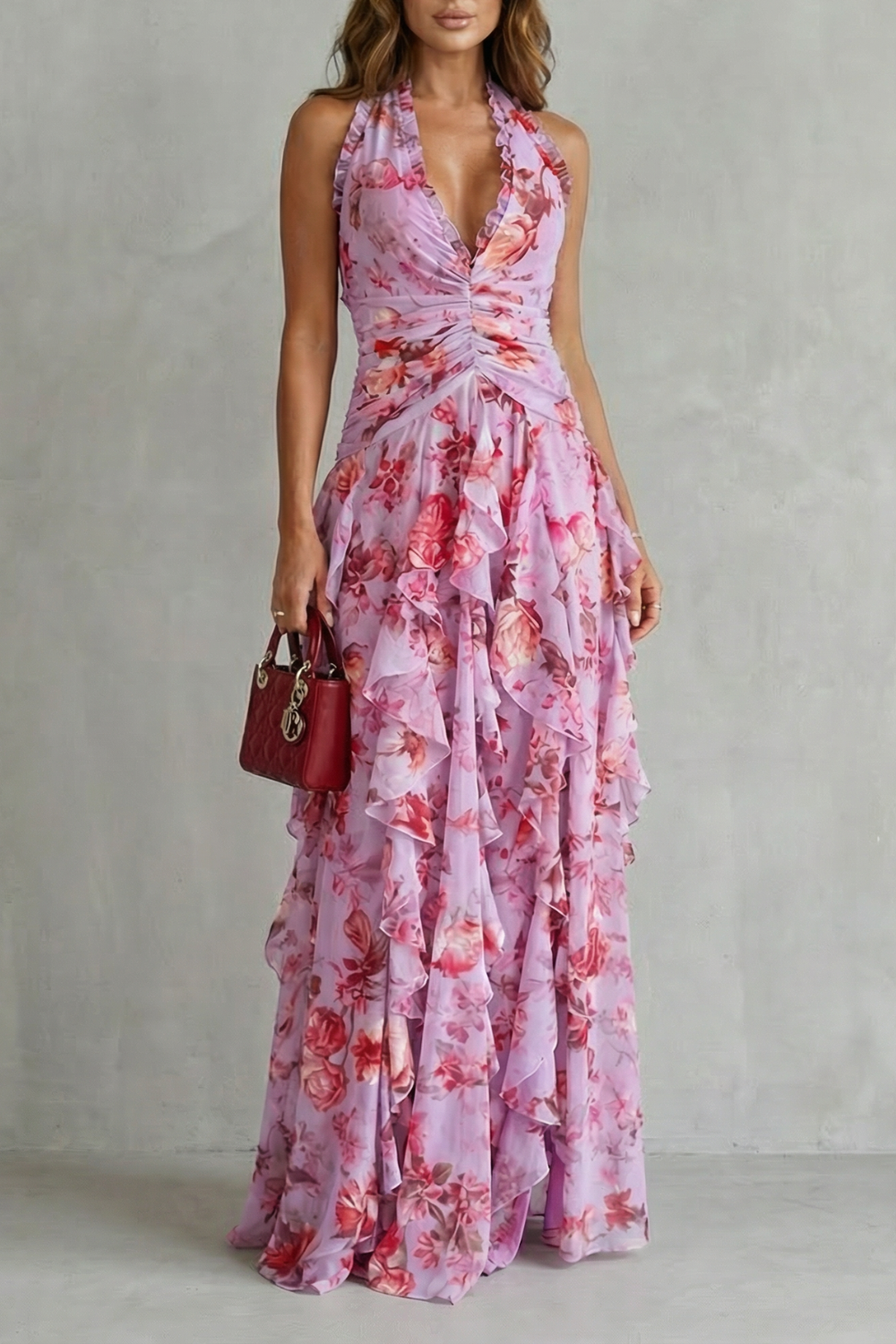 BELLADINA | VESTIDO MAXI HALTER