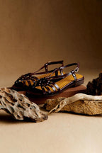 BIANCA - SANDALIAS ARTESANALES "TIERRA DE VERANO"