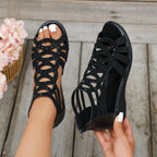 JEANETTE | SANDALIAS DE MUJER CON CORTE LÁSER