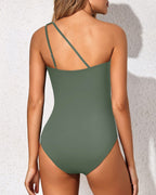 TRÓPICO - TRAJE DE BAÑO DE UNA PIEZA CON UN SOLO HOMBRO PARA MUJER