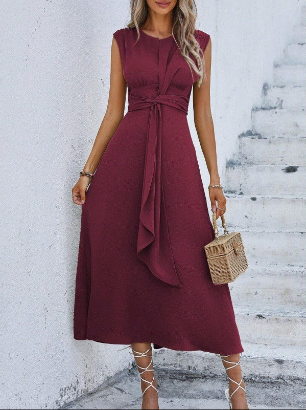 EVA | VESTIDO ELEGANTE CON CINTURÓN AJUSTABLE
