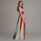 AURA | VESTIDO LARGO INFROMAL