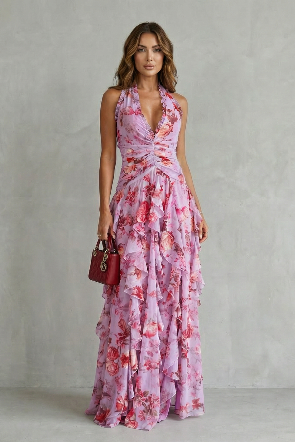 BELLADINA | VESTIDO MAXI HALTER