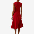 ELIANA | VESTIDO MIDI ASIMÉTRICO