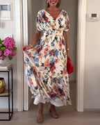 FLORELLE | ELEGANTE VESTIDO FLORAL