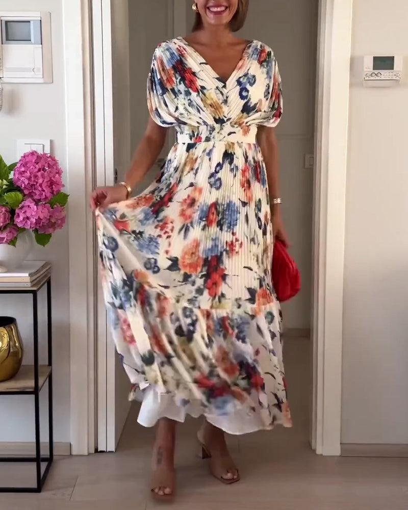 FLORELLE | ELEGANTE VESTIDO FLORAL