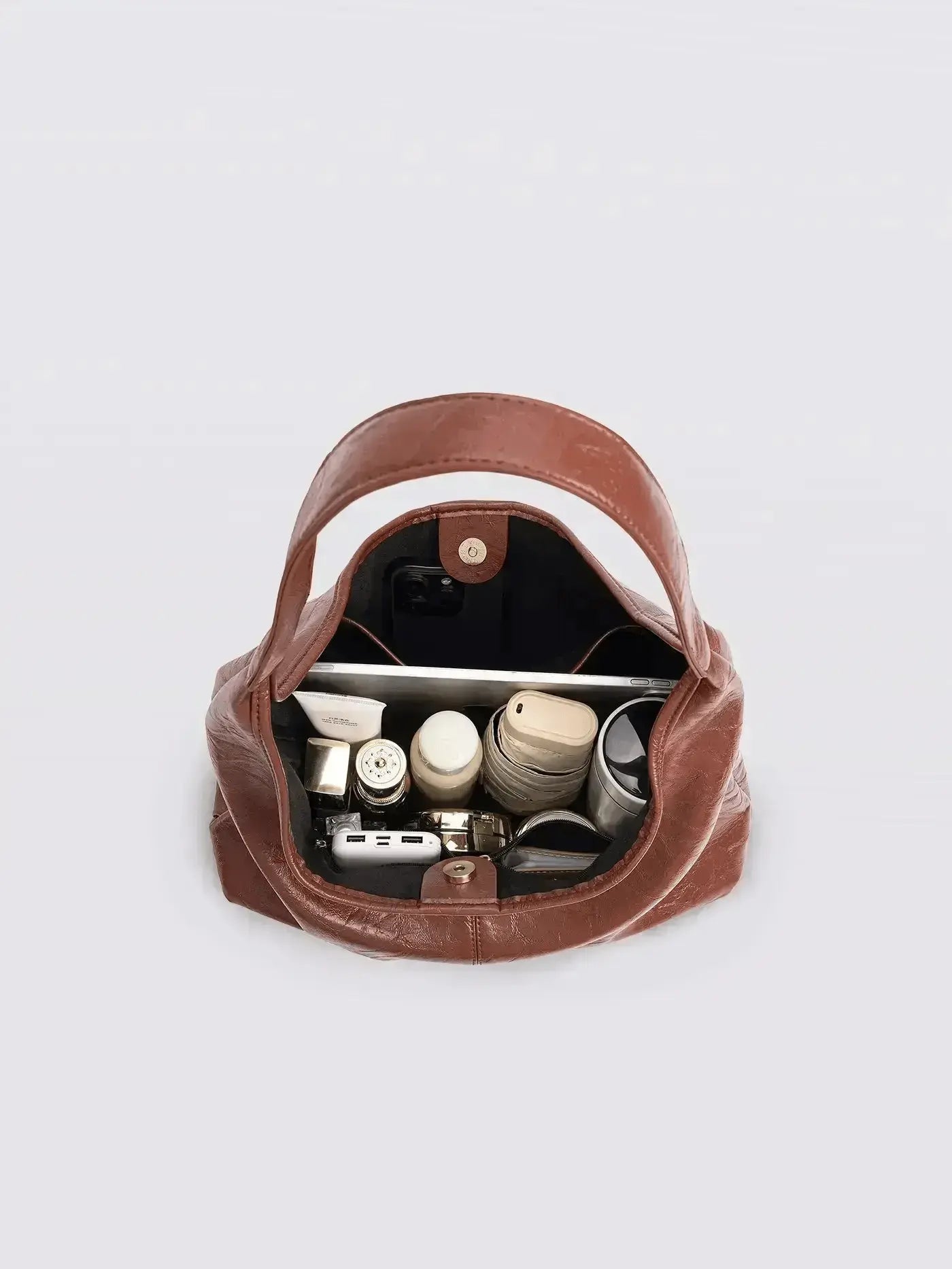SCARLETT | BOLSO TIPO TOTE DE ESTILO CUERO DESGASTADO
