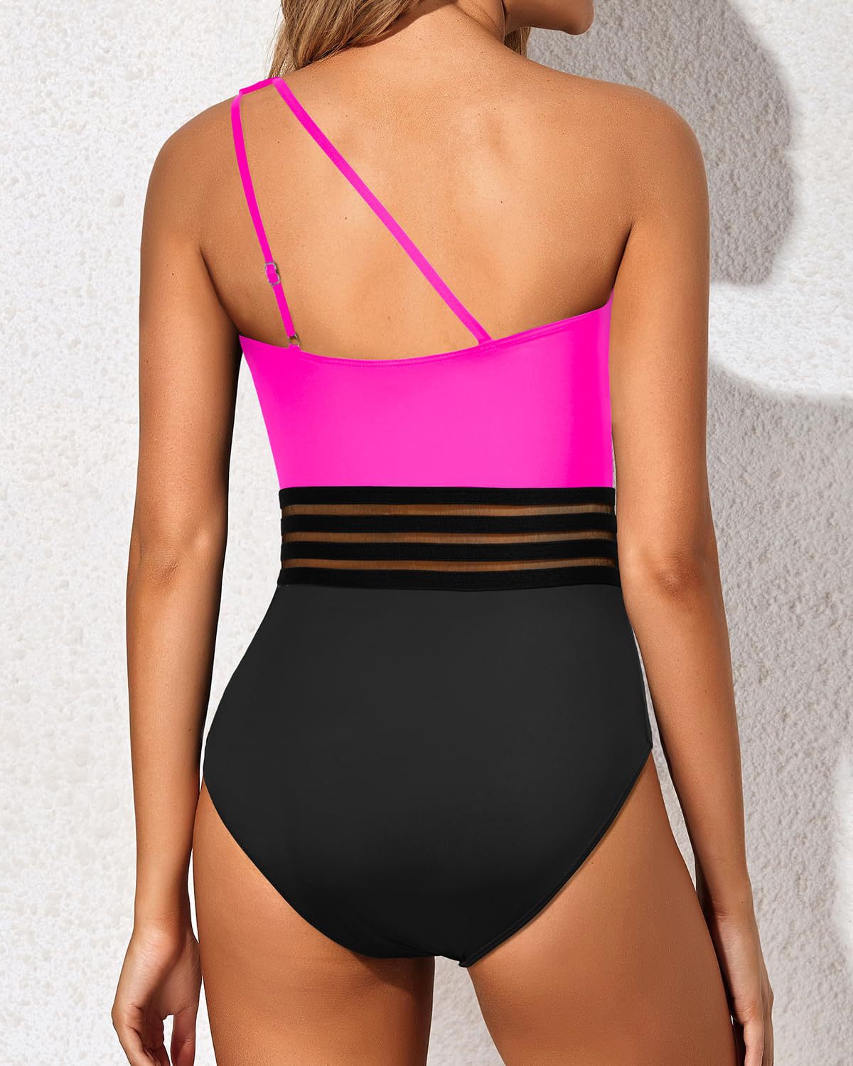 TRÓPICO - TRAJE DE BAÑO DE UNA PIEZA CON UN SOLO HOMBRO PARA MUJER