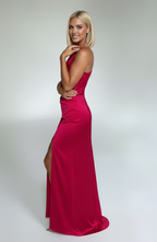 GRACE | VESTIDO MAXI SATINADO