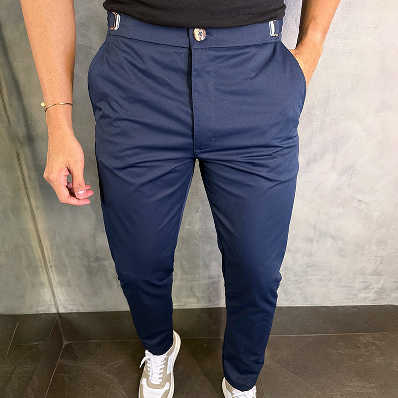 LEO | PANTALONES ESLÁSTICOS SLIM FIT