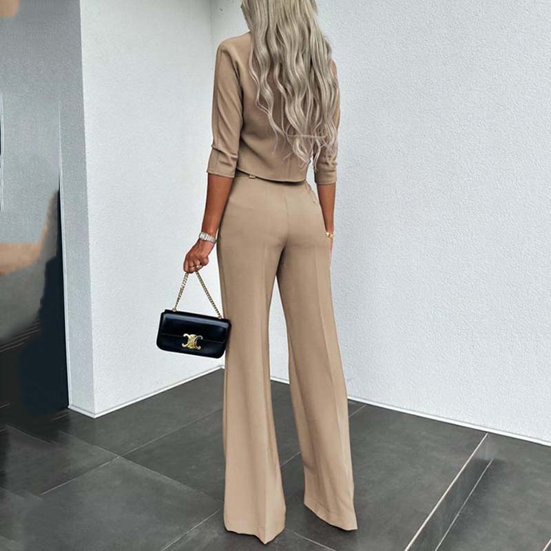 NINA | CONJUNTO ELEGANTE UNICOLOR