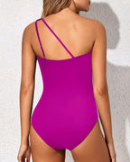 TRÓPICO - TRAJE DE BAÑO DE UNA PIEZA CON UN SOLO HOMBRO PARA MUJER