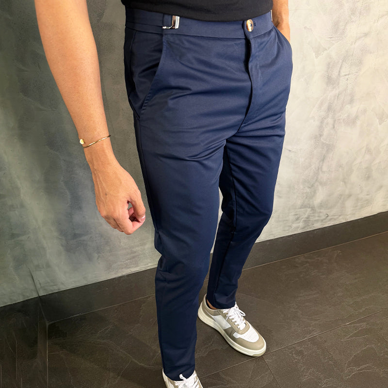 LEO | PANTALONES ESLÁSTICOS SLIM FIT