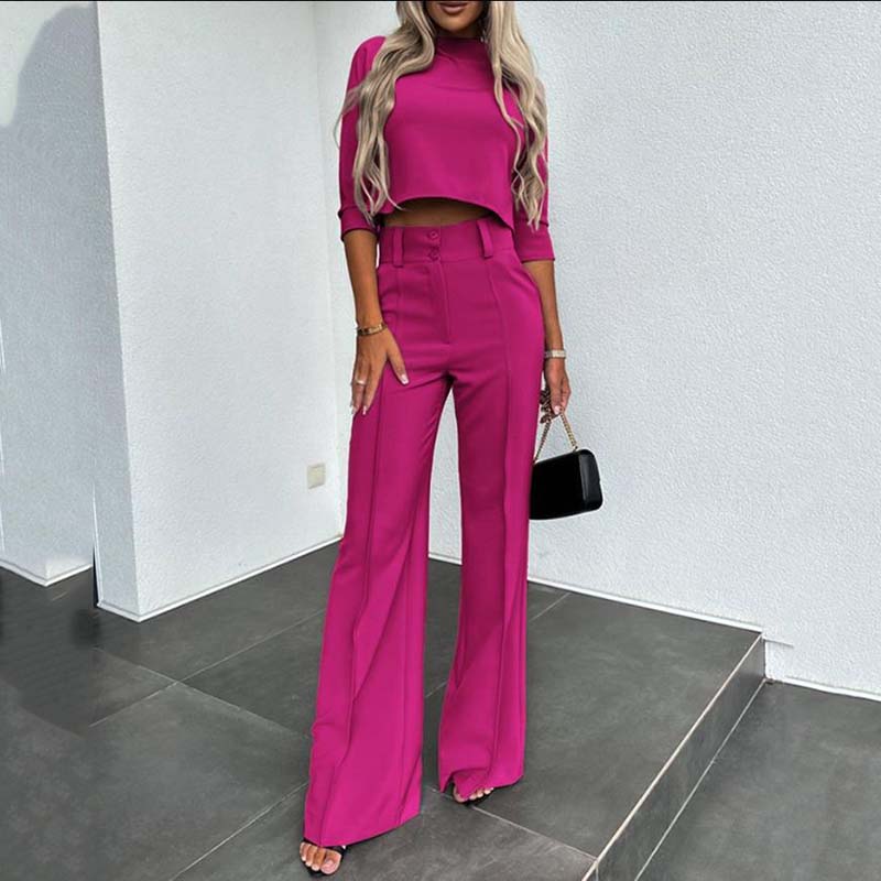 NINA | CONJUNTO ELEGANTE UNICOLOR