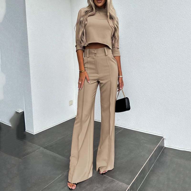 NINA | CONJUNTO ELEGANTE UNICOLOR
