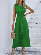 EVA | VESTIDO ELEGANTE CON CINTURÓN AJUSTABLE