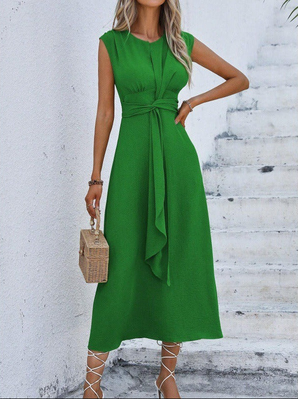 EVA | VESTIDO ELEGANTE CON CINTURÓN AJUSTABLE