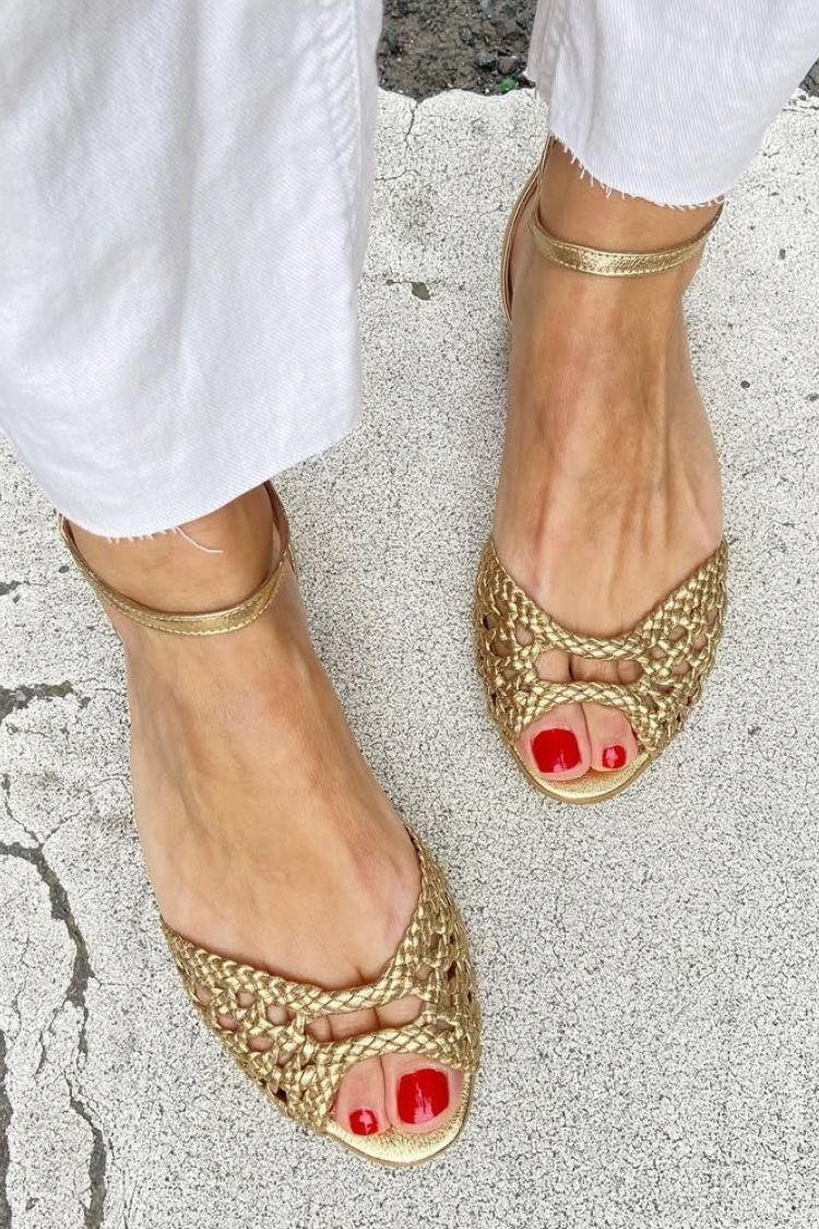 ISADORA - SANDALIA TRENZADA