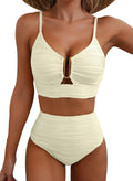 BRISA | CONJUNTO DE BIKINI DE CINTURA ALTA CON EFECTO MOLDEADOR