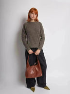 SCARLETT | BOLSO TIPO TOTE DE ESTILO CUERO DESGASTADO