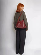 SCARLETT | BOLSO TIPO TOTE DE ESTILO CUERO DESGASTADO