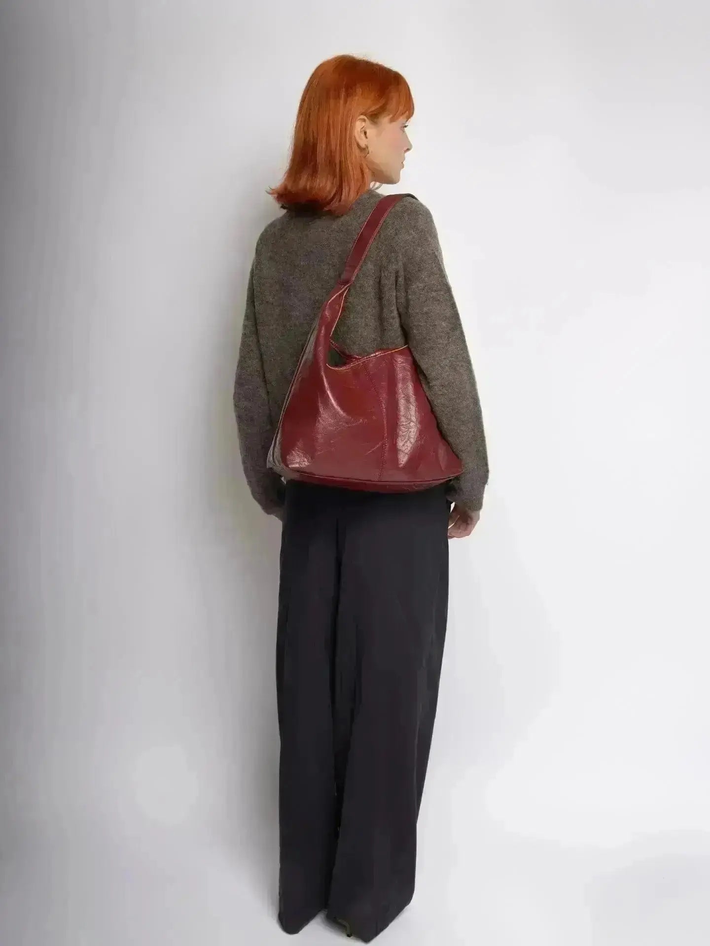SCARLETT | BOLSO TIPO TOTE DE ESTILO CUERO DESGASTADO