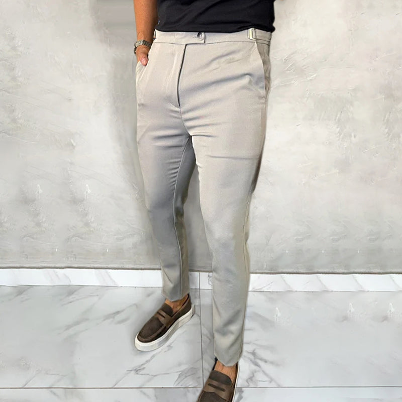 LEO | PANTALONES ESLÁSTICOS SLIM FIT