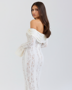 ALESSANDRA | VESTIDO MAXI CON ENCAJES