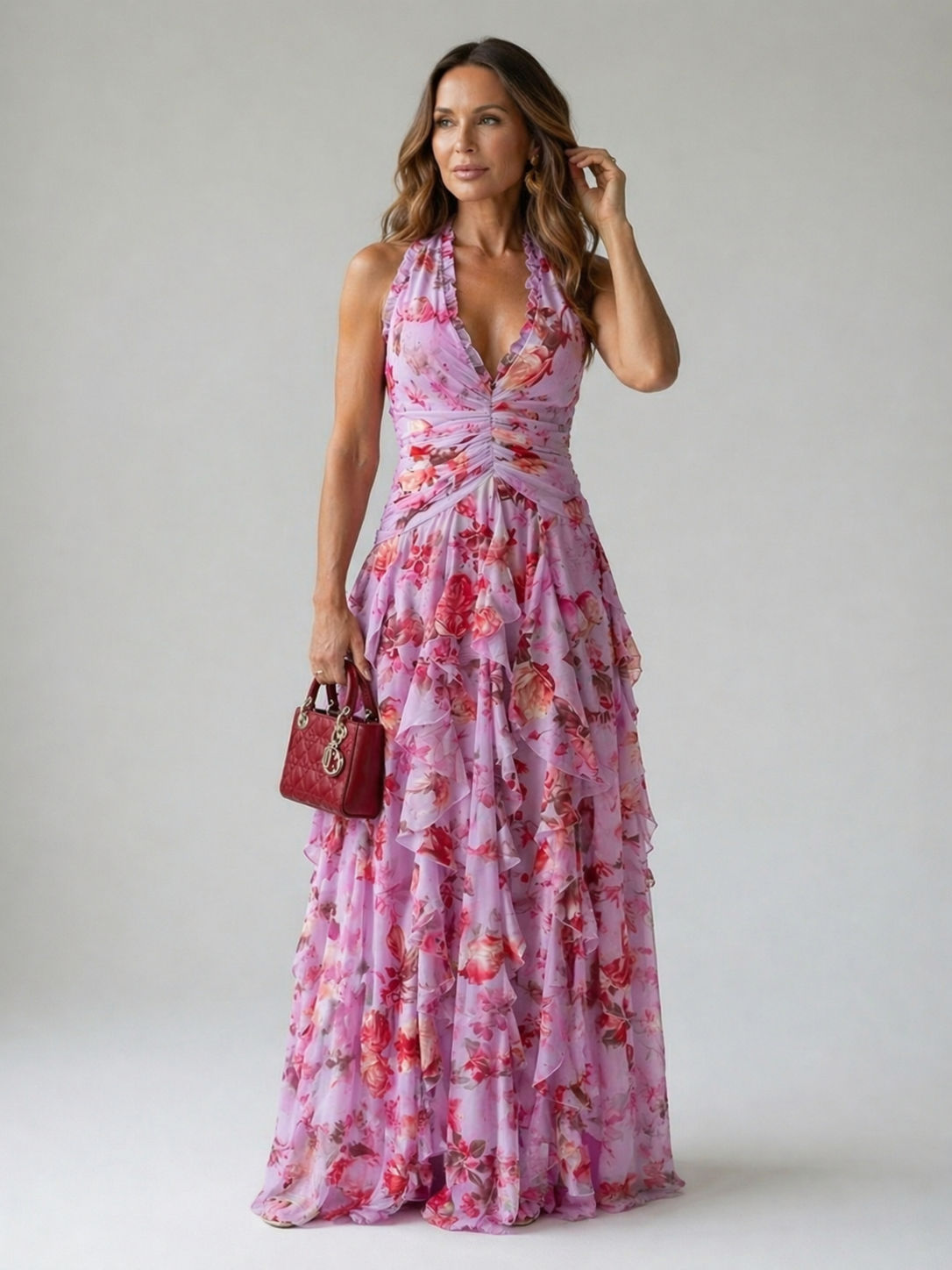 BELLADINA | VESTIDO MAXI HALTER