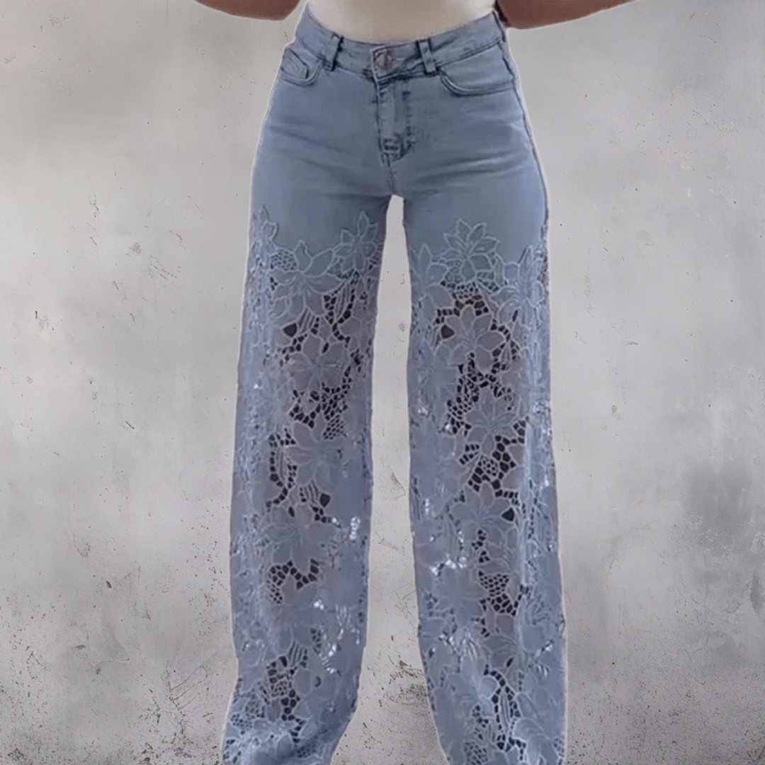 LISA | VAQUERO CON ENCAJE