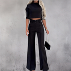 NINA | CONJUNTO ELEGANTE UNICOLOR