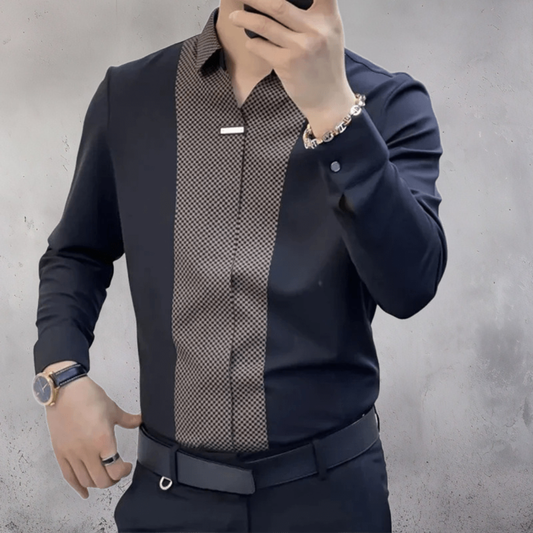 KAI | CAMISA ELEGANTE BICOLOR