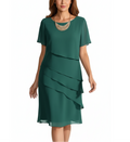 GISELA | VESTIDO MIDI CON CAPAS