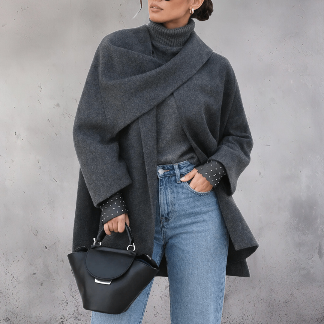 GIORGIA | CHAQUETA CUELLO BUFANDA