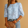 GIA | BLUSA FLORAL ELEGANTE