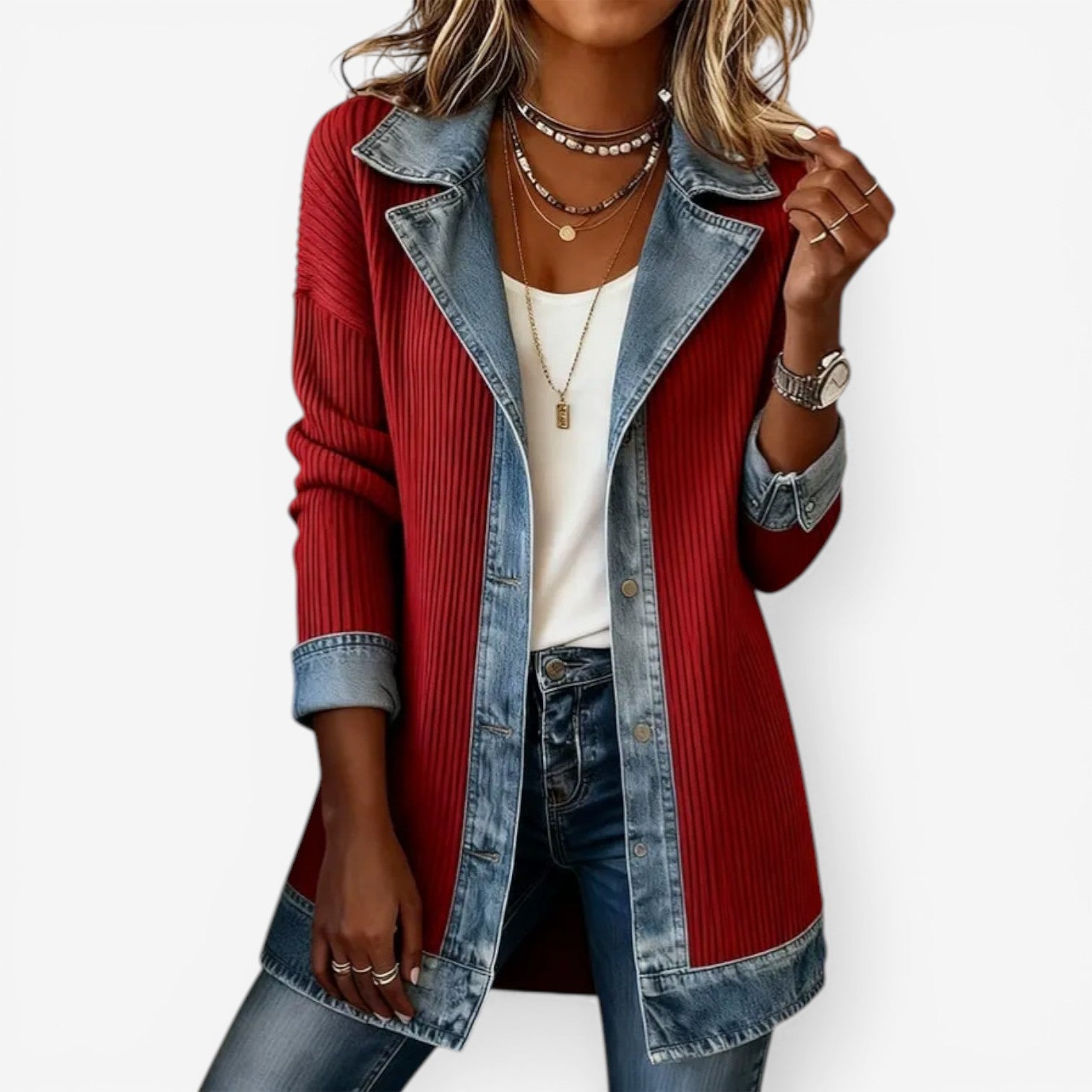 EMILIA | CHAQUETA DE MEZCLILLA