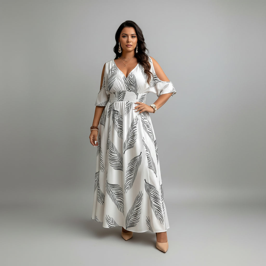 BÁRBARA | VESTIDO BOHO CON ABERTURA