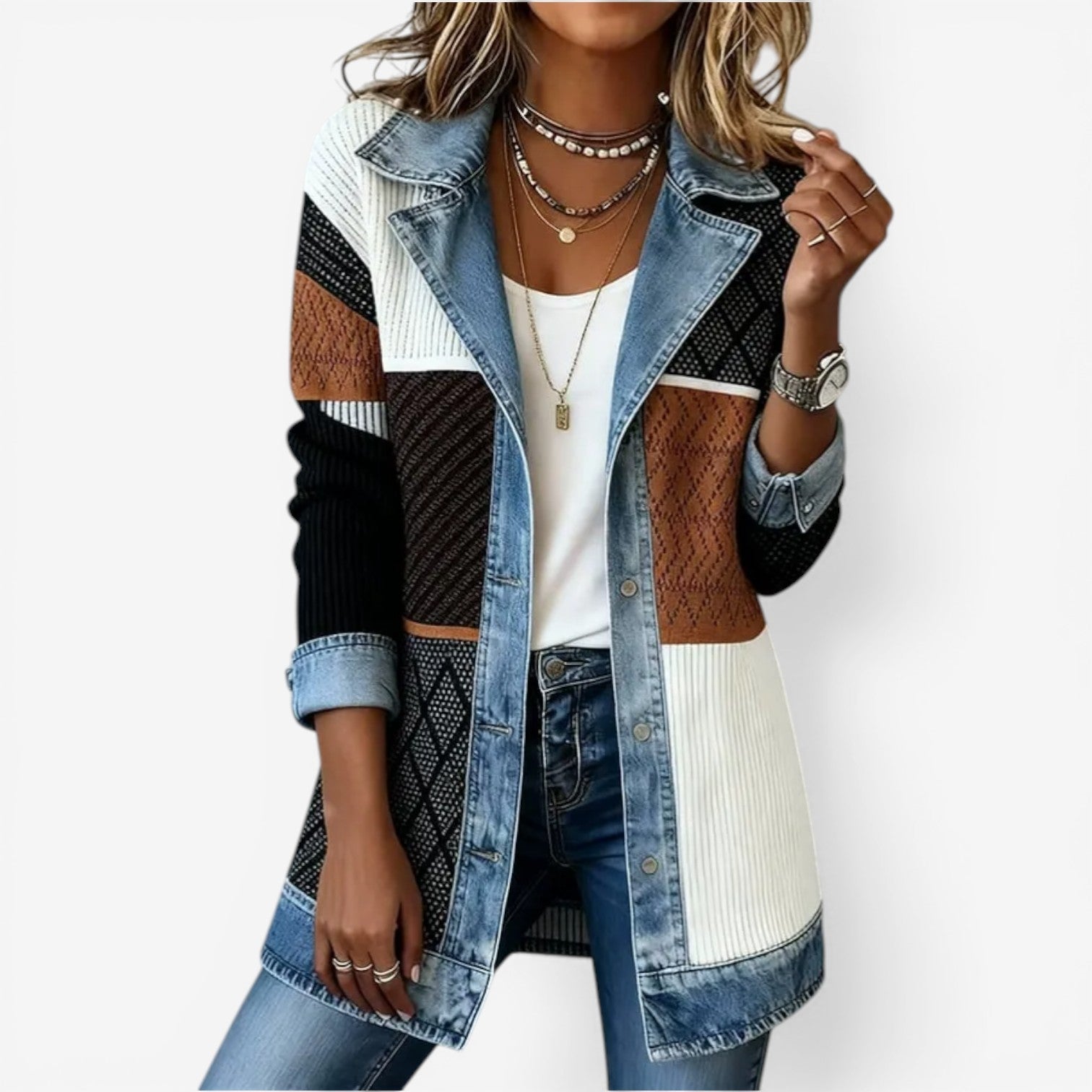EMILIA | CHAQUETA DE MEZCLILLA