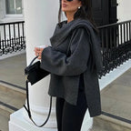 GIORGIA | CHAQUETA CUELLO BUFANDA