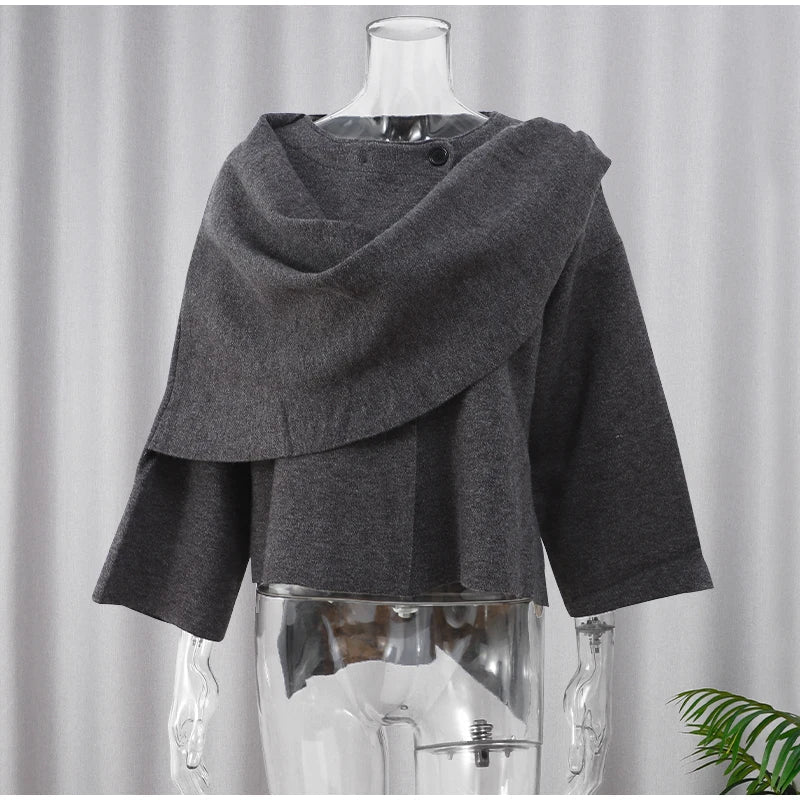 GIORGIA | CHAQUETA CUELLO BUFANDA