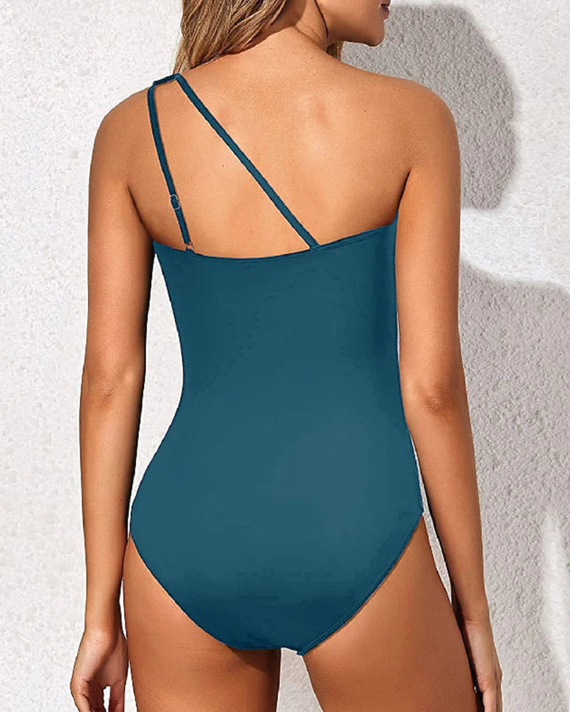 ONYX - TRAJE DE BAÑO DE UNA PIEZA CON UN SOLO HOMBRO PARA MUJER
