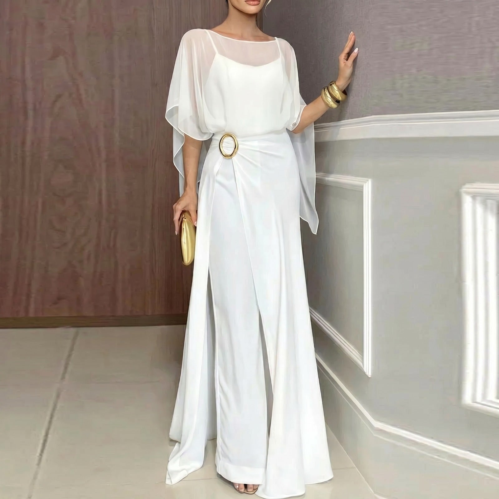HERMINE | CONJUNTO CON CAPA TRANSLUCIDA