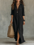 WILLOW | VESTIDO LARGO DESPREOCUPADO