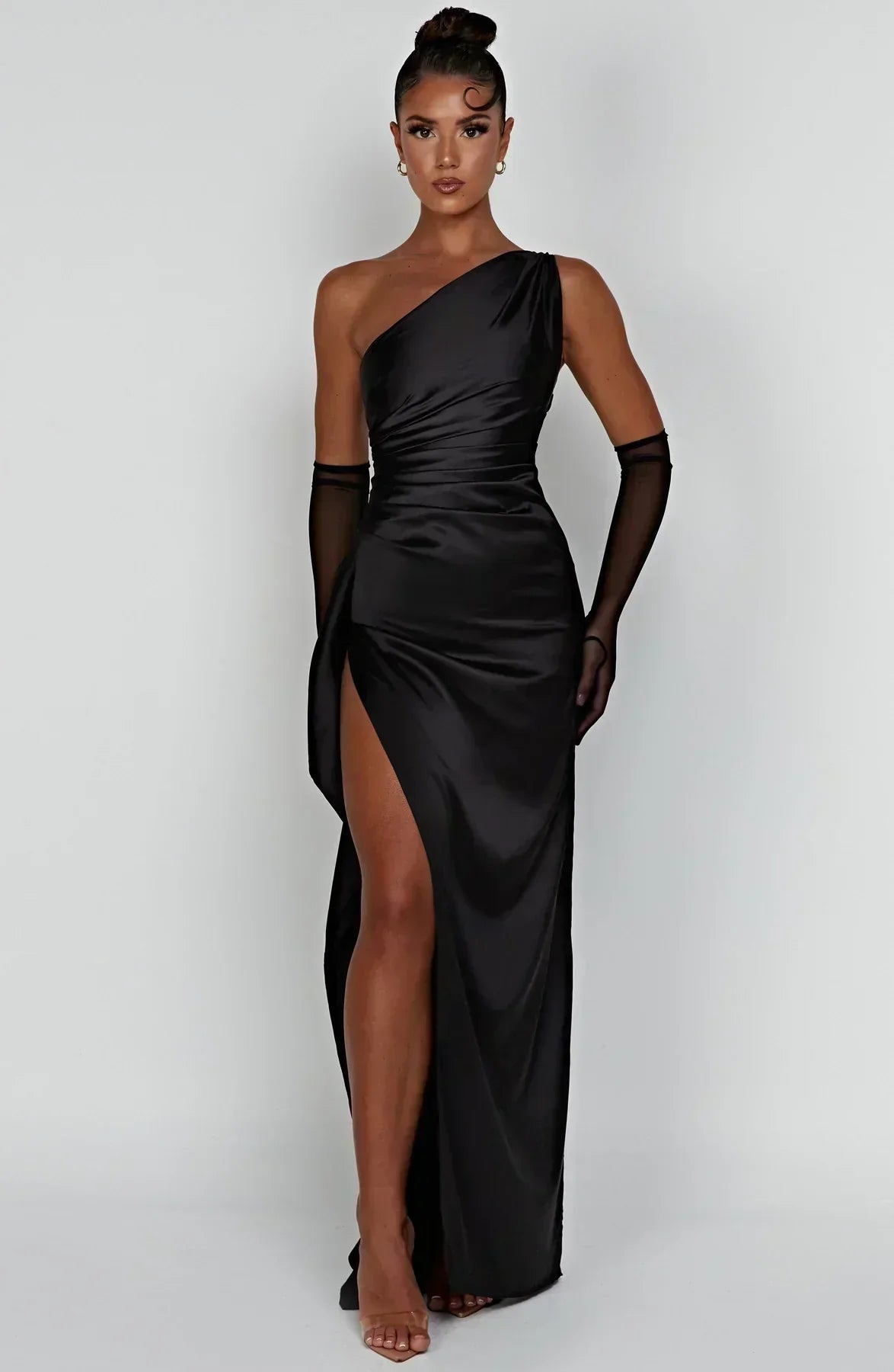 GRACE | VESTIDO MAXI SATINADO