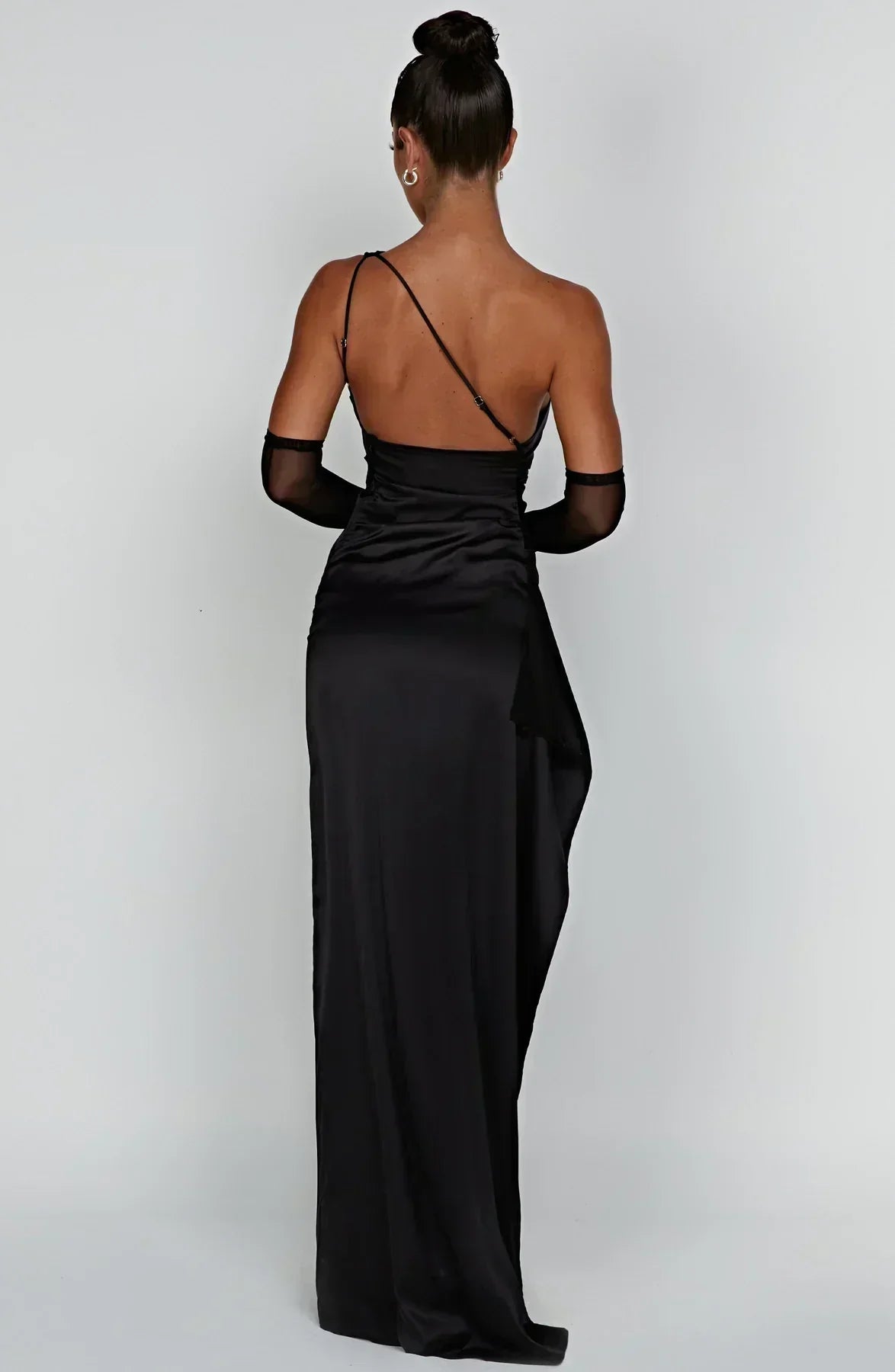 GRACE | VESTIDO MAXI SATINADO